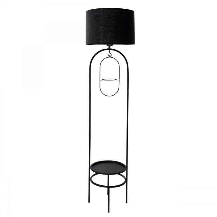 Opviq Lámpara de pie AYD-3683 Negra Opviq Lámpara de pie AYD-3683 Negra
